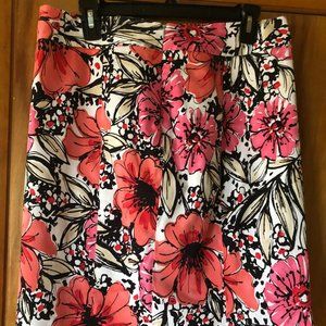 Women's Flowered Skirt
